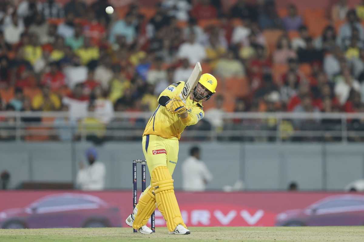 Devon Conway goes big, Punjab Kings vs Chennai Super Kings, IPL 2025, Mullanpur, April 8, 2025