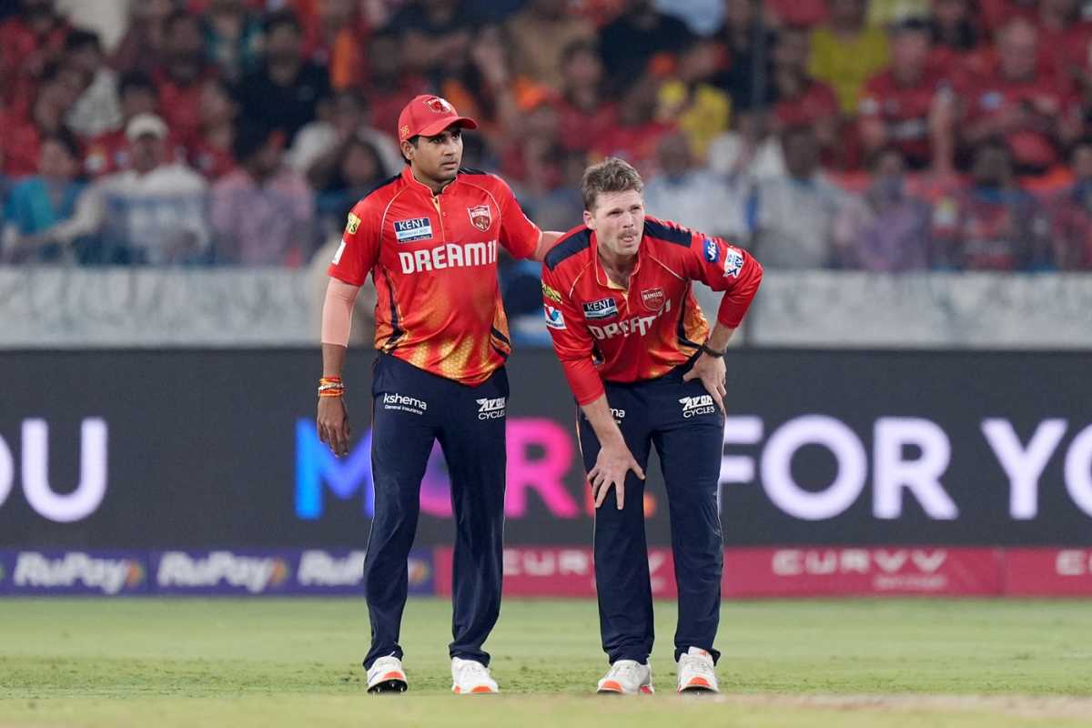 Lockie Ferguson walked off the field two balls into his spell, Sunrisers Hyderabad vs Punjab Kings, Hyderabad, IPL 2025, April 12, 2025