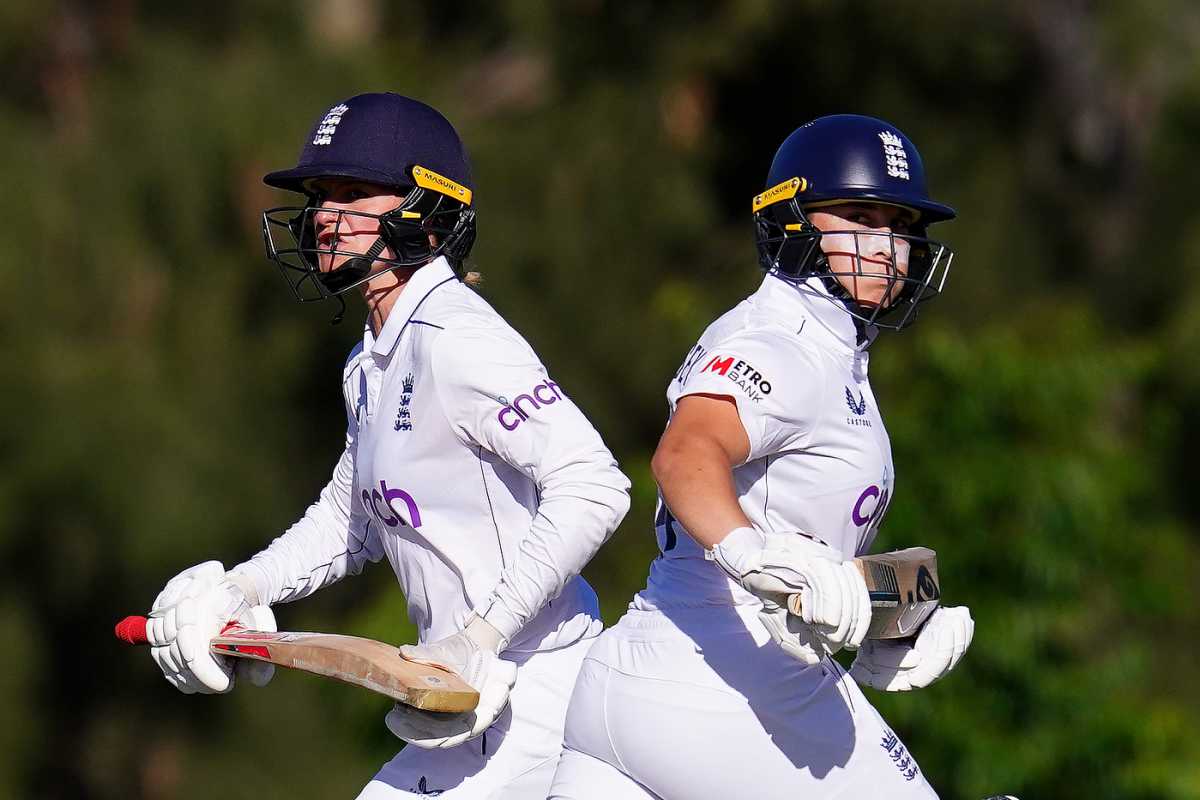 Paige Scholfield and Alice Capsey made a pair of centuries for England A, Australia A vs England A, unofficial Test, Sydney, April 13, 2025