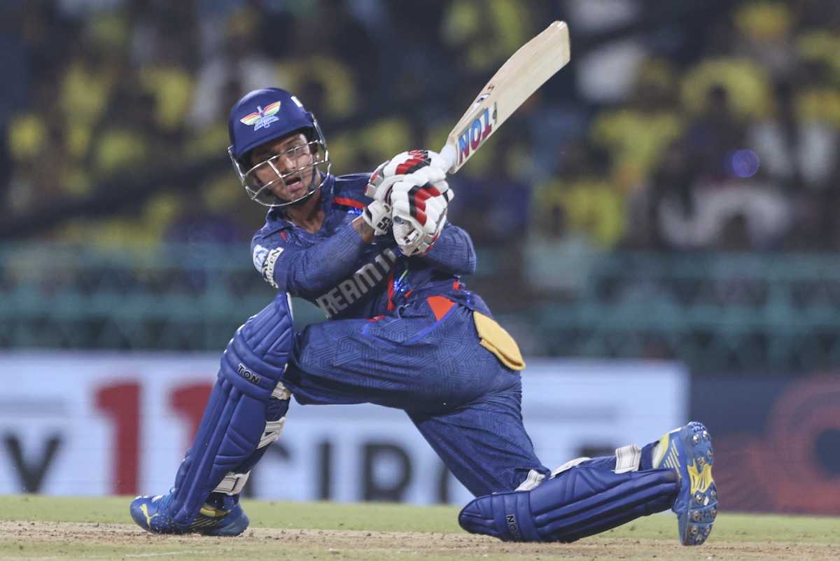 Ayush Badoni got off to a good start, Lucknow Super Giants vs Chennai Super Kings, IPL 2025, Lucknow, April 14, 2025