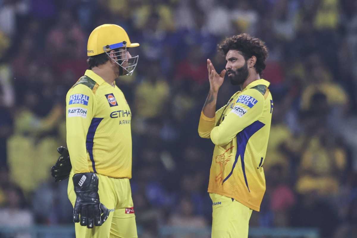 Ravindra Jadeja and MS Dhoni combined to end Ayush Badoni's charmed innings, Lucknow Super Giants vs Chennai Super Kings, IPL 2025, Lucknow, April 14, 2025