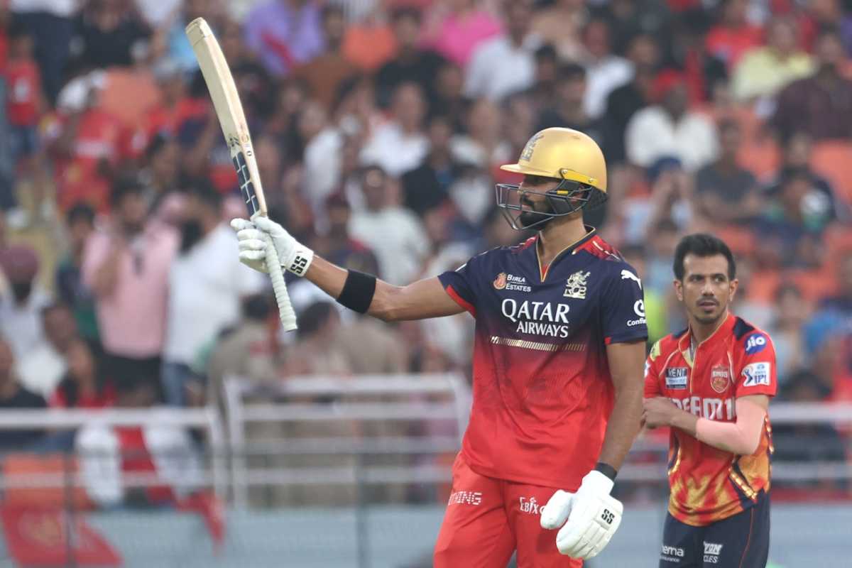 Devdutt Padikkal hit his first IPL fifty since May 2023, Punjab Kings vs Royal Challengers Bengaluru, IPL 2025, Mullanpur, April 20, 2025