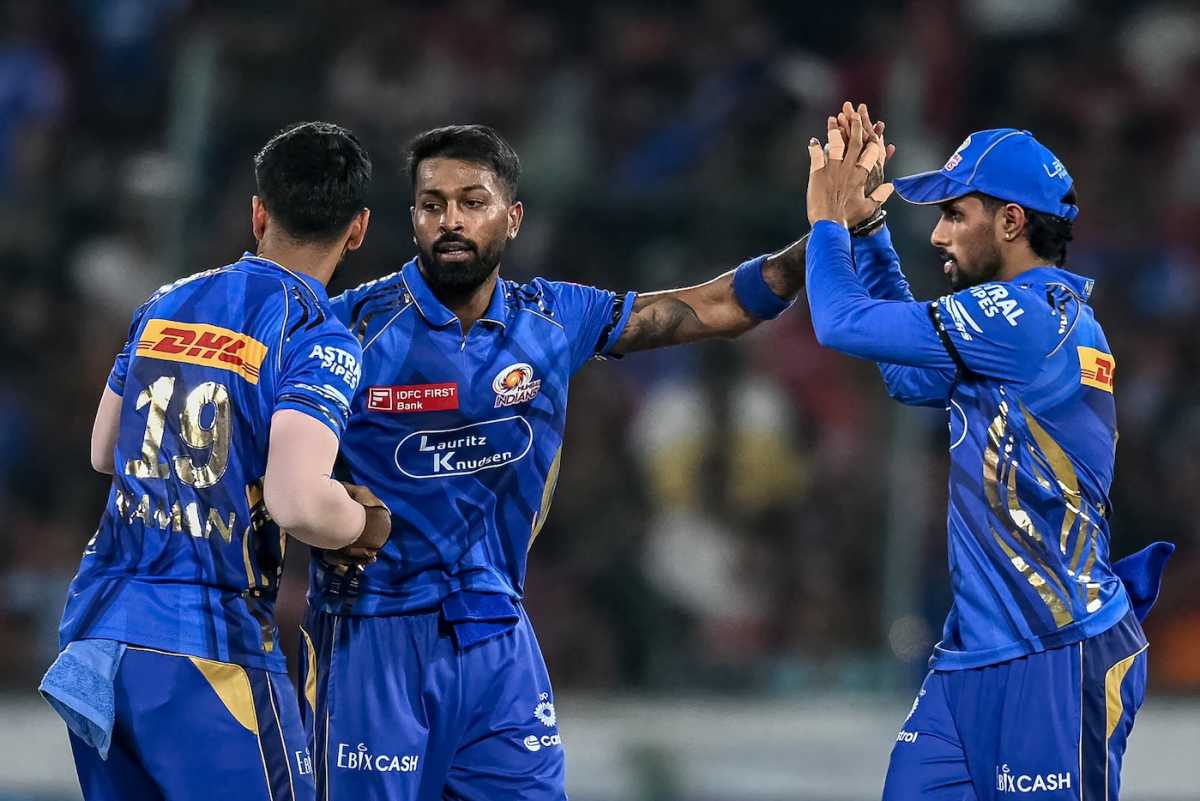 Hardik Pandya drew an edge from Aniket Verma, Sunrisers Hyderabad vs Mumbai Indians, IPL 2025, Hyderabad, April 23, 2025