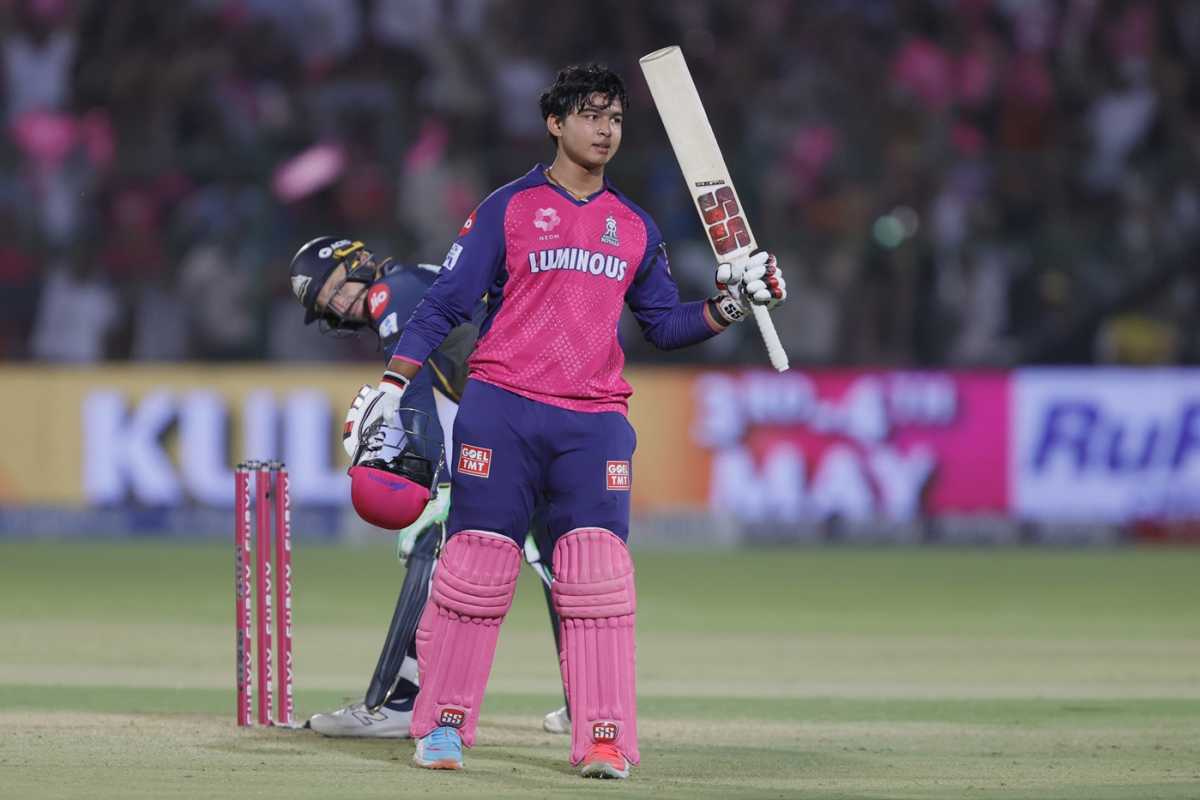 Vaibhav Suryavanshi, 14, became the second-fastest centurion in IPL history, Rajasthan Royals vs Gujarat Titans, IPL 2025, Jaipur, April 28, 2025