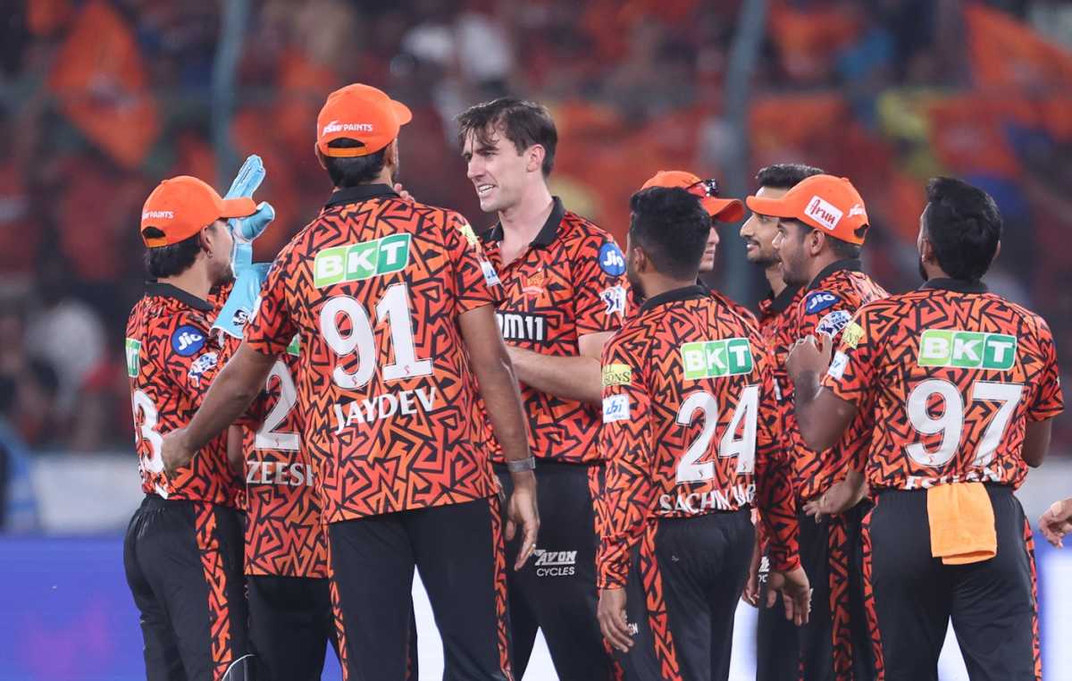 Pat Cummins struck twice in his first two overs, Sunrisers Hyderabad vs Delhi Capitals, IPL 2025, Hyderabad, May 5, 2025