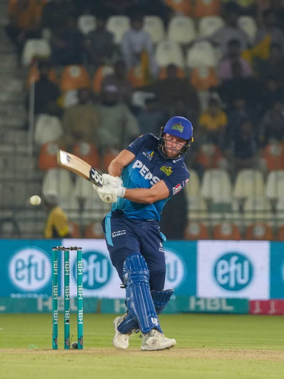 David Willey took 16 balls to score eight, Multan Sultans vs Peshawar Zalmi, PSL 2025, Multan, May 5, 2025