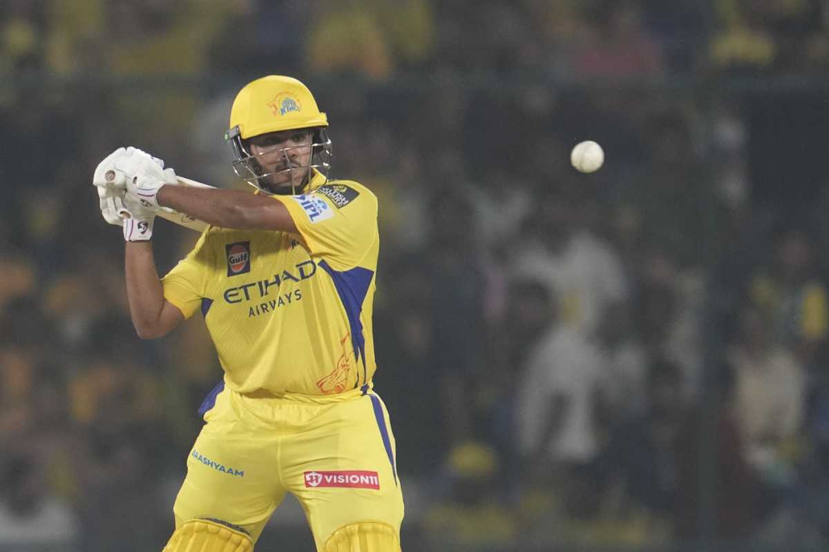 Ayush Mhatre struck eight fours and a six in his 20-ball knock, Chennai Super Kings vs Rajasthan Royals, IPL 2025, Delhi, May 20, 2025