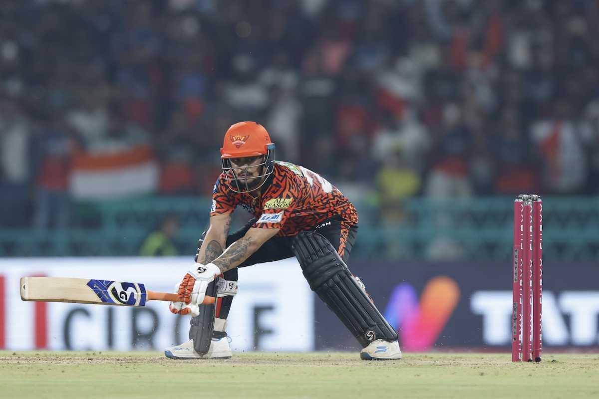 Ishan Kishan had a few unorthodox shots up his sleeve, Royal Challengers Bengaluru vs Sunrisers Hyderabad, IPL, Lucknow, May 23, 2025