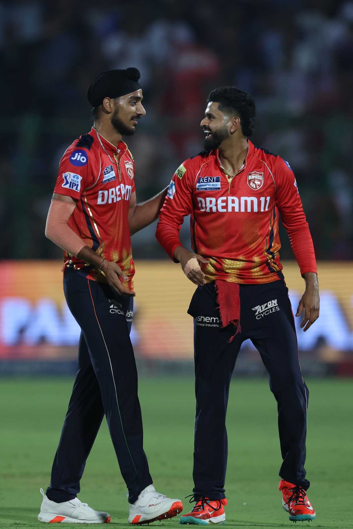 Arshdeep Singh and, especially, Shreyas Iyer look thrilled with life, Mumbai Indians vs Punjab Kings, IPL 2025, Jaipur, May 26, 2025