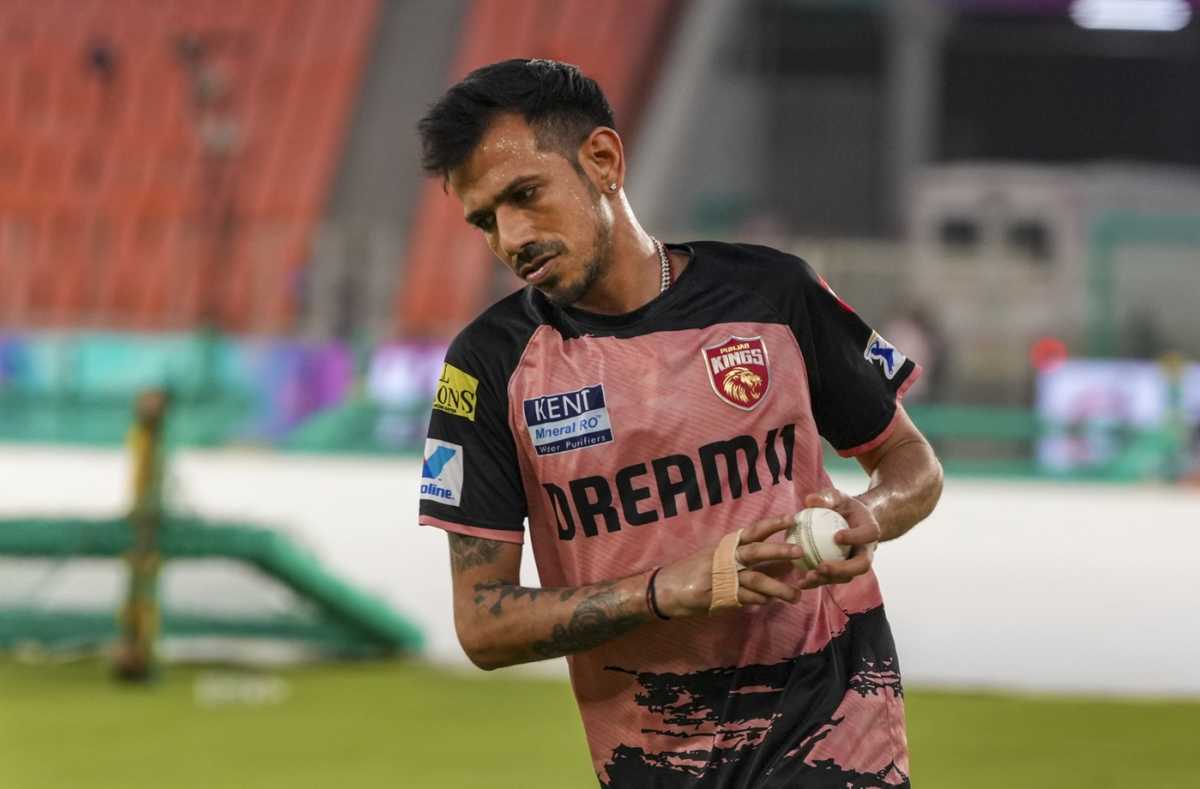 Yuzvendra Chahal trained with Punjab Kings on the eve of Qualifier 2, Ahmedabad, May 31, 2025
