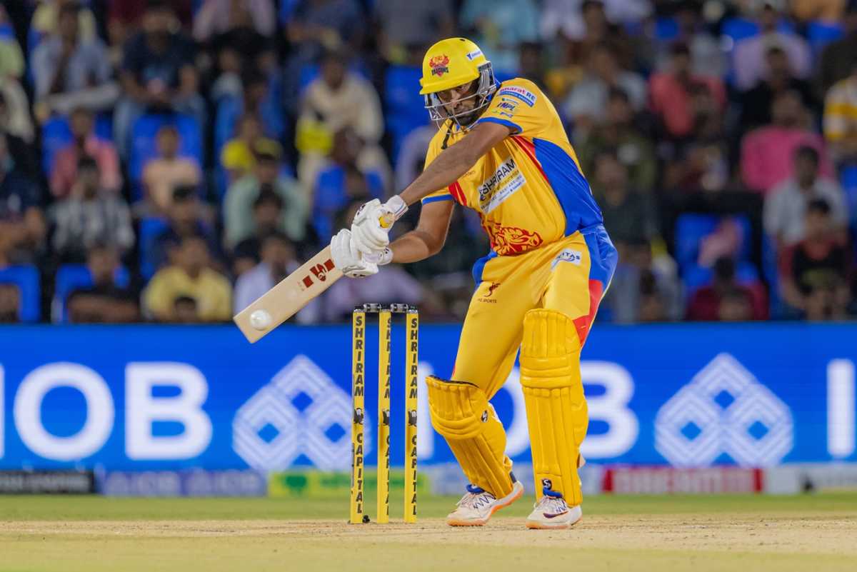 R Ashwin in action for Dindigul Dragons, Dindigul Dragons vs IDream Tiruppur Tamizhans, TNPL 2025, Coimbatore, June 8, 2025