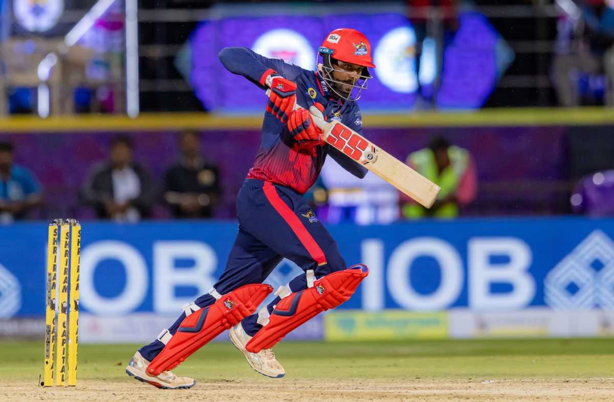 Nidhish Rajagopal anchored Salem Spartans' chase with a fifty, Salem Spartans vs Idream Tiruppur Tamizhans, TNPL 2025, Salem, June 13, 2025