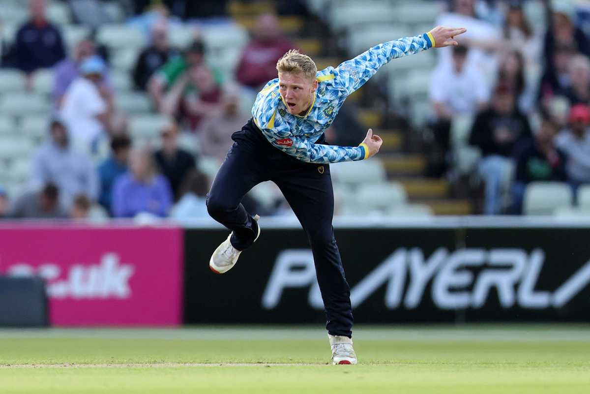 Dan Mousley was instrumental for Bears, Vitality Blast Men, Bears vs Notts Outlaws, Edgbaston, June 14, 2025