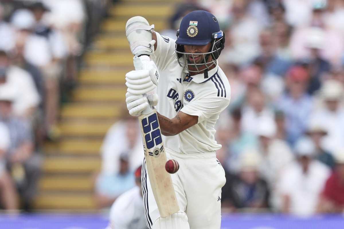 Washington Sundar defends, England vs India, 2nd Test, Birmingham, 2nd day, July 3, 2025
