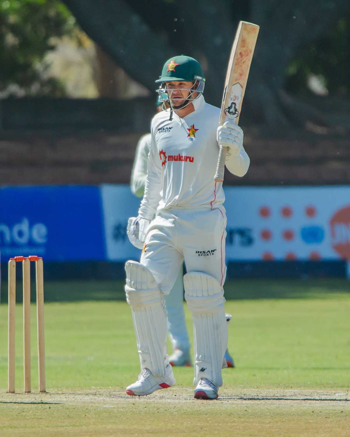 Nick Welch raised a crucial half-century, Zimbabwe vs South Africa, 2nd Test, 3rd day, Bulawayo, July 8, 2025