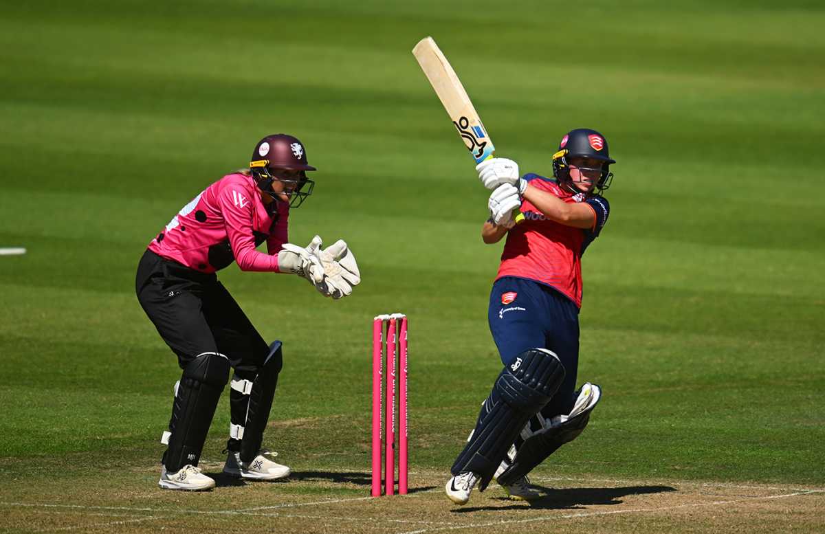 Jodi Grewcock top-scored with 45 off 34, Somerset vs Essex, Women's T20 Blast, Taunton, July 8, 2025
