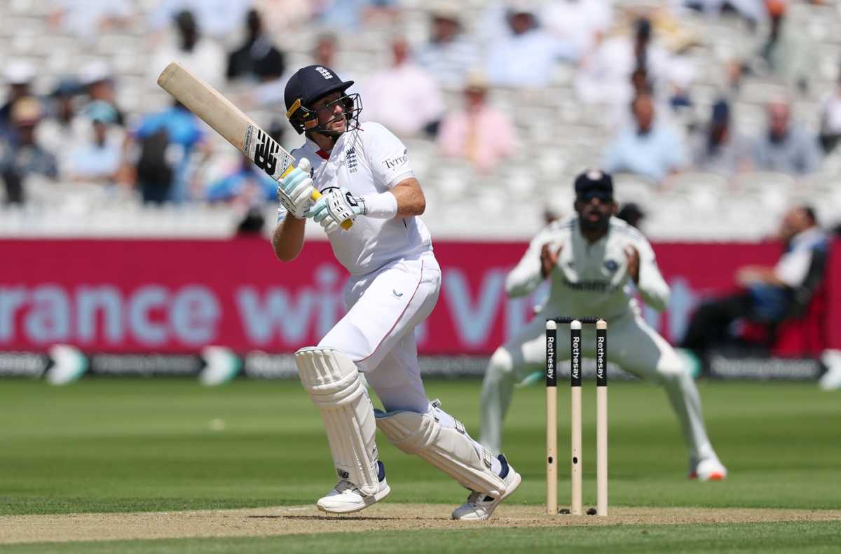 Joe Root took his time in the middle, England vs India, 3rd Test, 1st day, London, July 10, 2025