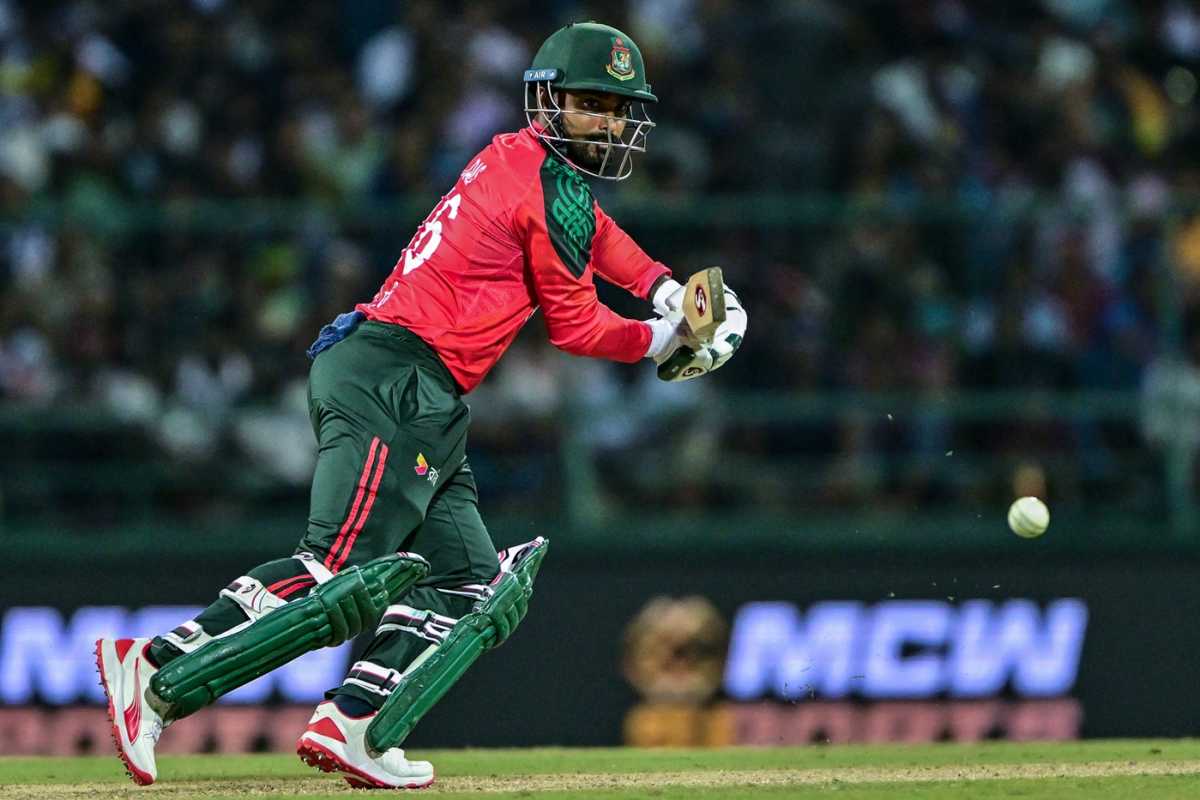 Litton Das had another poor outing, Sri Lanka vs Bangladesh, 1st T20I, Pallekele, July 10, 2025