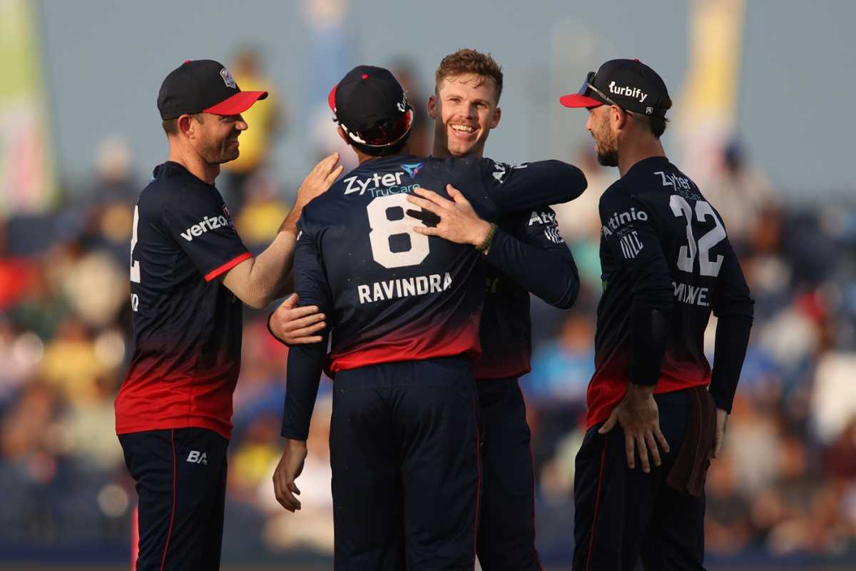 Lockie Ferguson struck thrice to dent MI New York, MI New York vs Washington Freedom, MLC, final, Dallas, July 13, 2025
