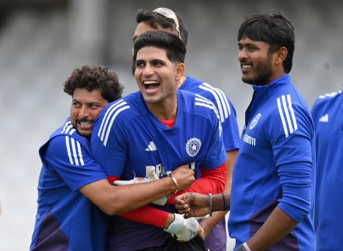 The India players were in good spirits during the training session, England vs India, 5th Test, The Oval, London, July 30, 2025