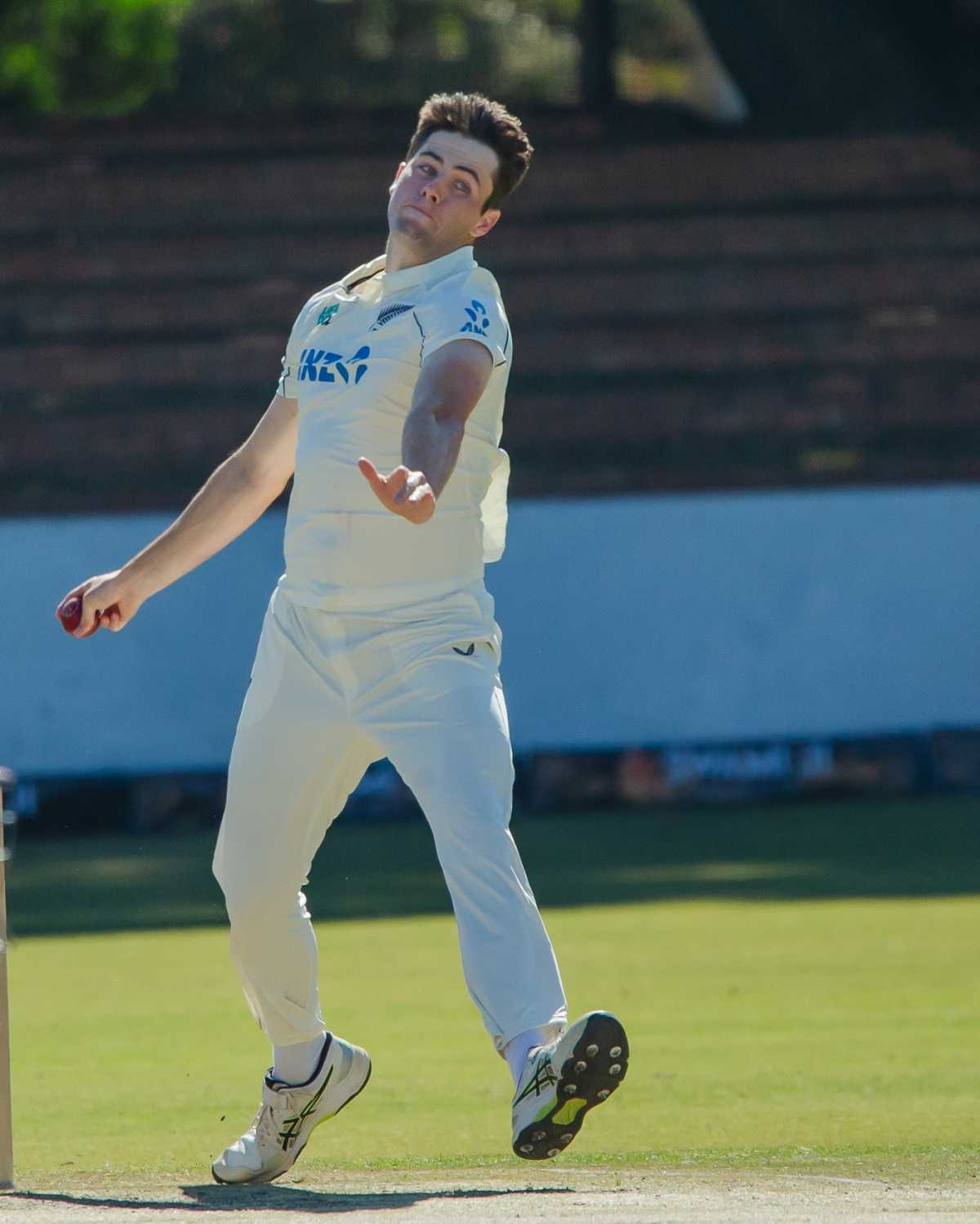 Will O'Rourke struck twice in the morning session, Zimbabwe vs New Zealand, 1st Test, 3rd day, Bulawayo, August 1, 2025