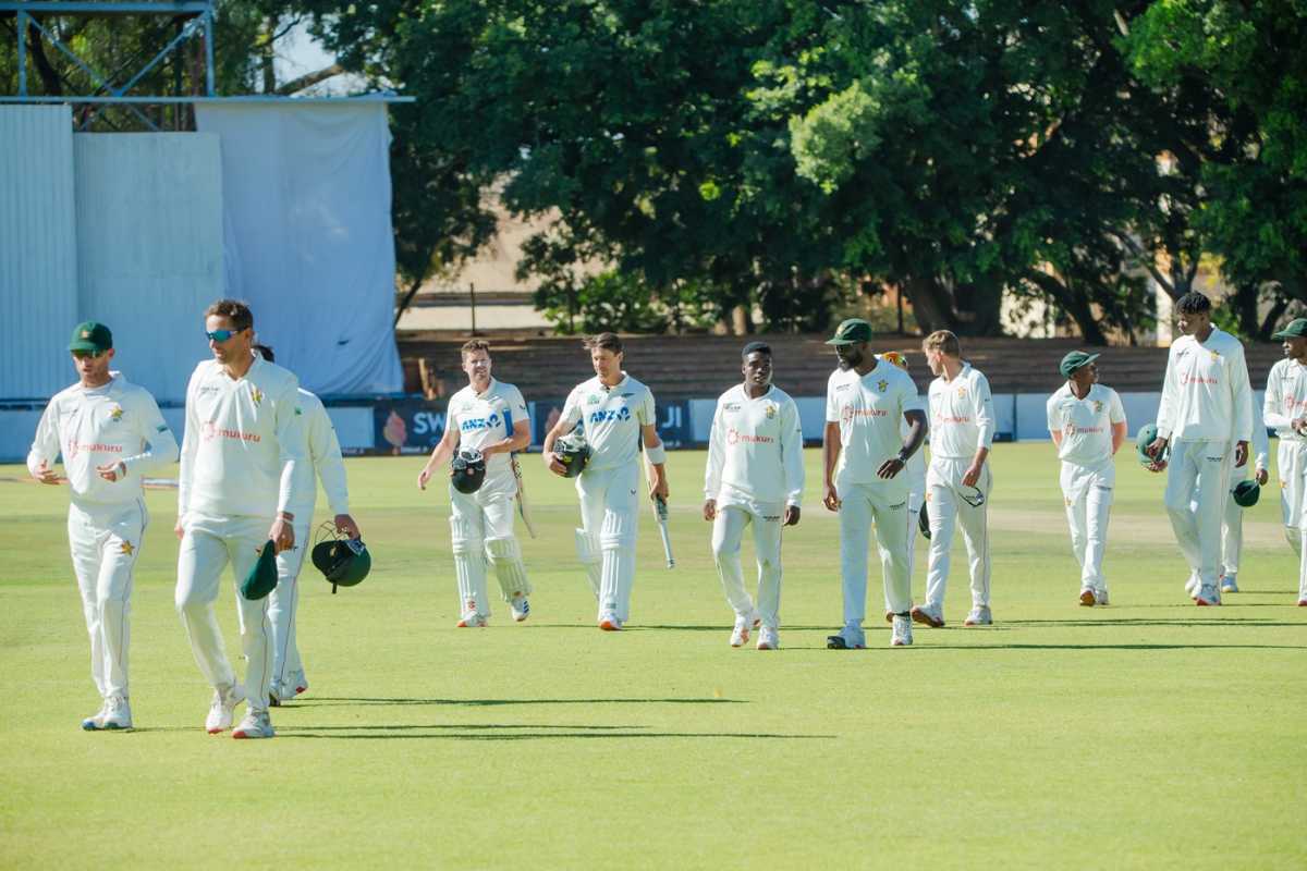 Zimbabwe have plenty of work to do after a comprehensive defeat, Zimbabwe vs New Zealand, 1st Test, 3rd day, Bulawayo, August 1, 2025