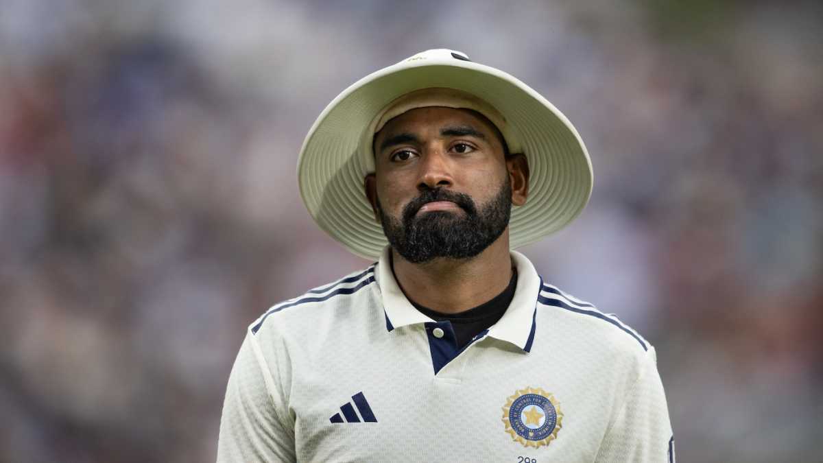 Mohammed Siraj went through a range of emotions on the final day, England vs India, 5th Test, The Oval, 4th day, August 3, 2025