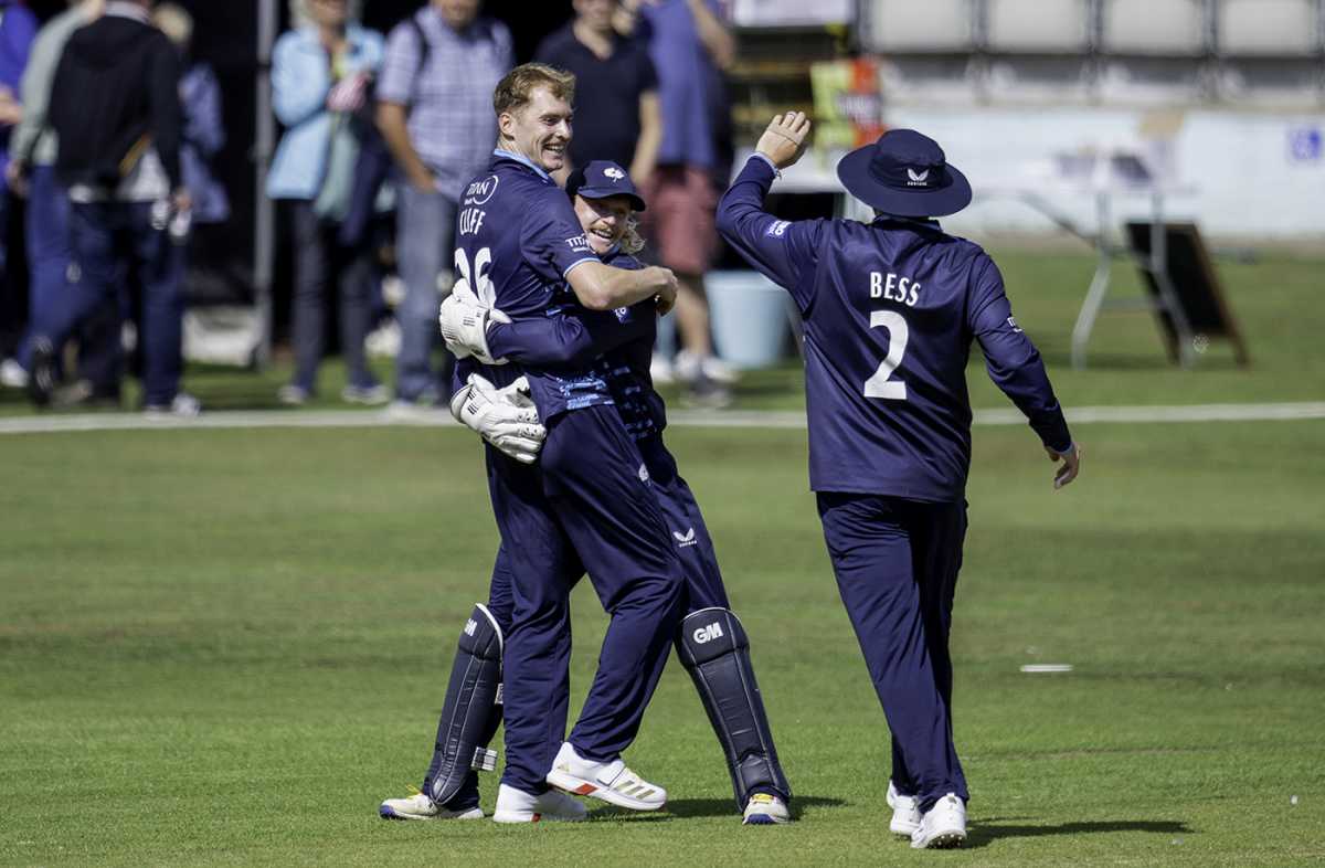 Ben Cliff claimed a maiden five-for, Yorkshire vs Warwickshire, One-Day Cup, Scarborough, August 5, 2025