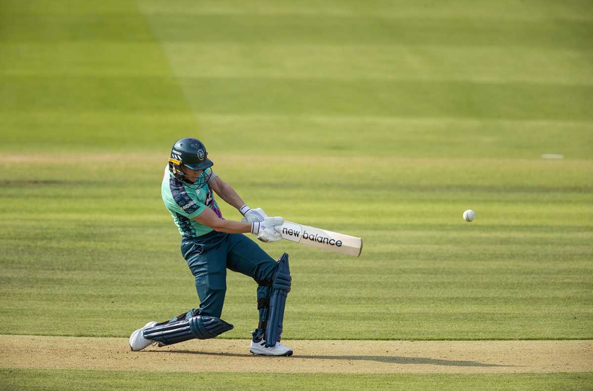 Meg Lanning on the charge, London Spirit vs Oval Invincibles, Women's Hundred, Lord's, August 5, 2025