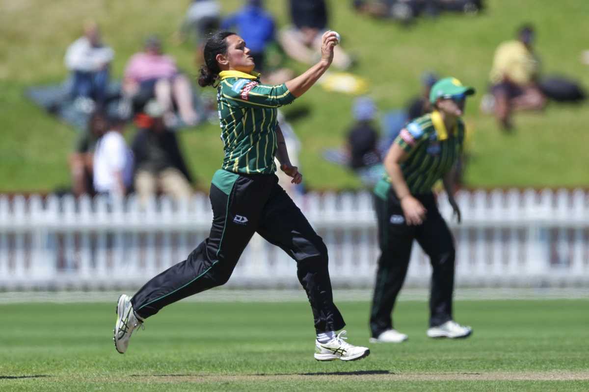 Thamsyn Newton played two season for Central Districts, Wellington vs Central Districts, Women's Super Smash, Wellington, January 9, 2025