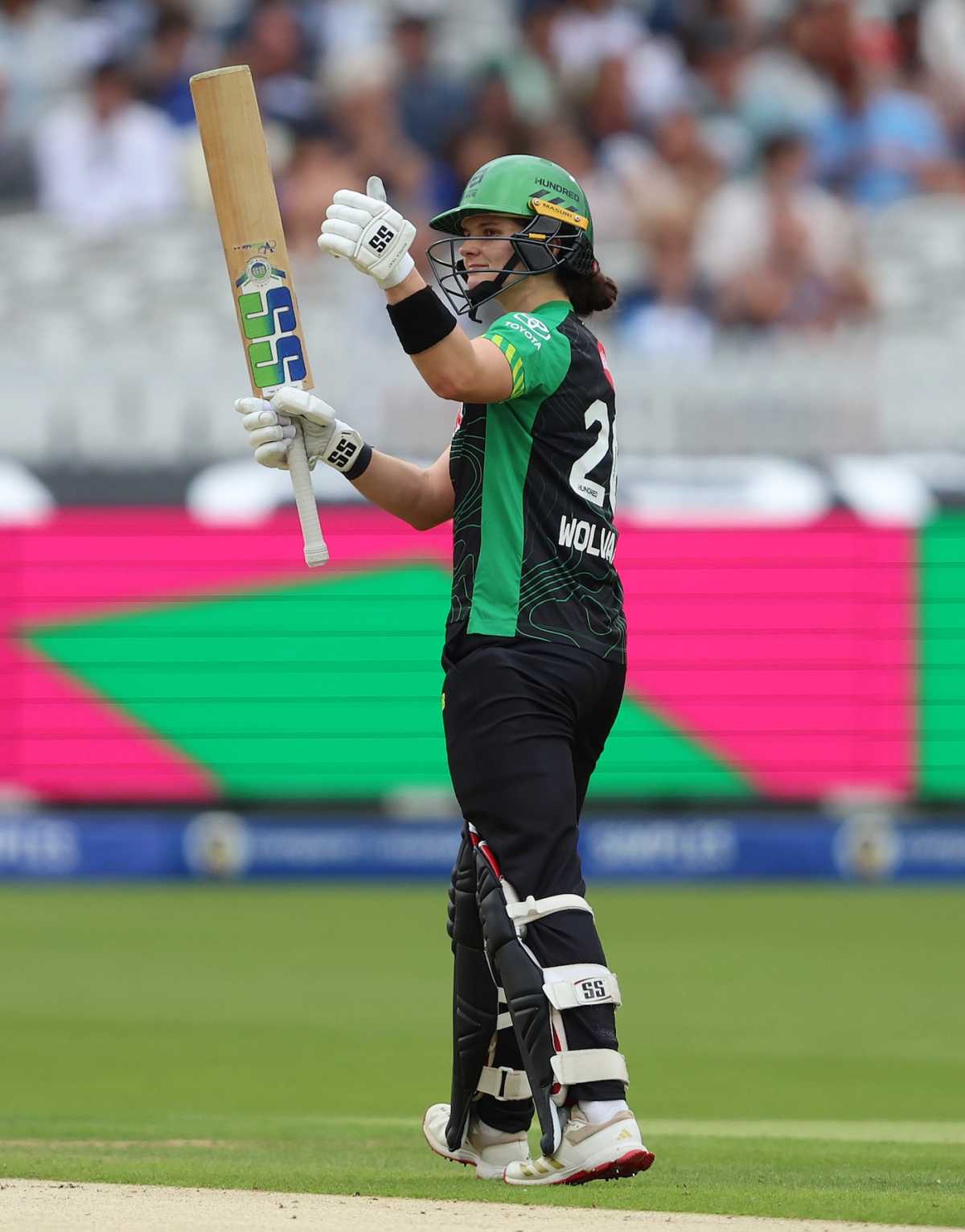 Laura Wolvaardt iced the chase with a fifty, London Spirit vs Southern Brave, Lord's, The Hundred men's competition, August 23, 2025