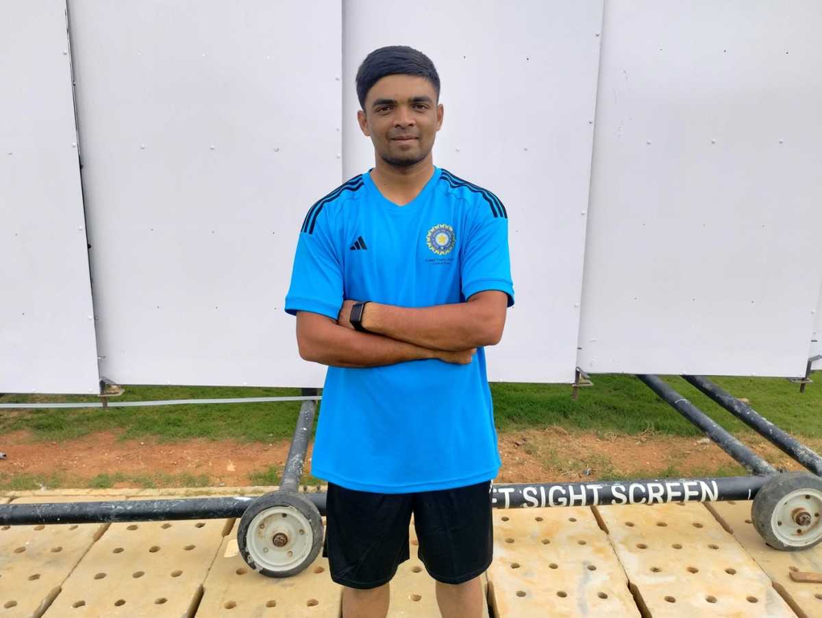 Danish Malewar scored his maiden first class double-century, Central Zone vs North East Zone, day 2, Bengaluru, August 29, 2025