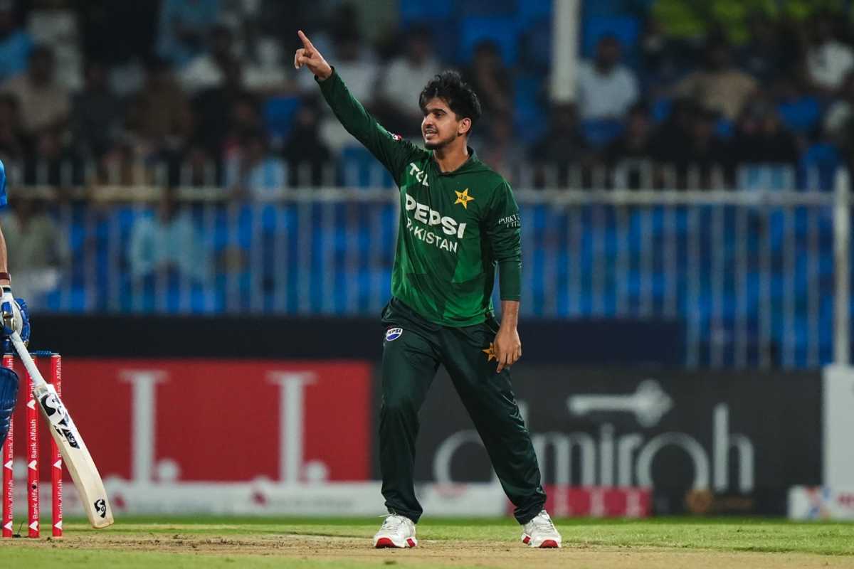 Saim Ayub struck in his first over, Afghanistan vs Pakistan, UAE T20I tri-series, Sharjah, September 2, 2025
