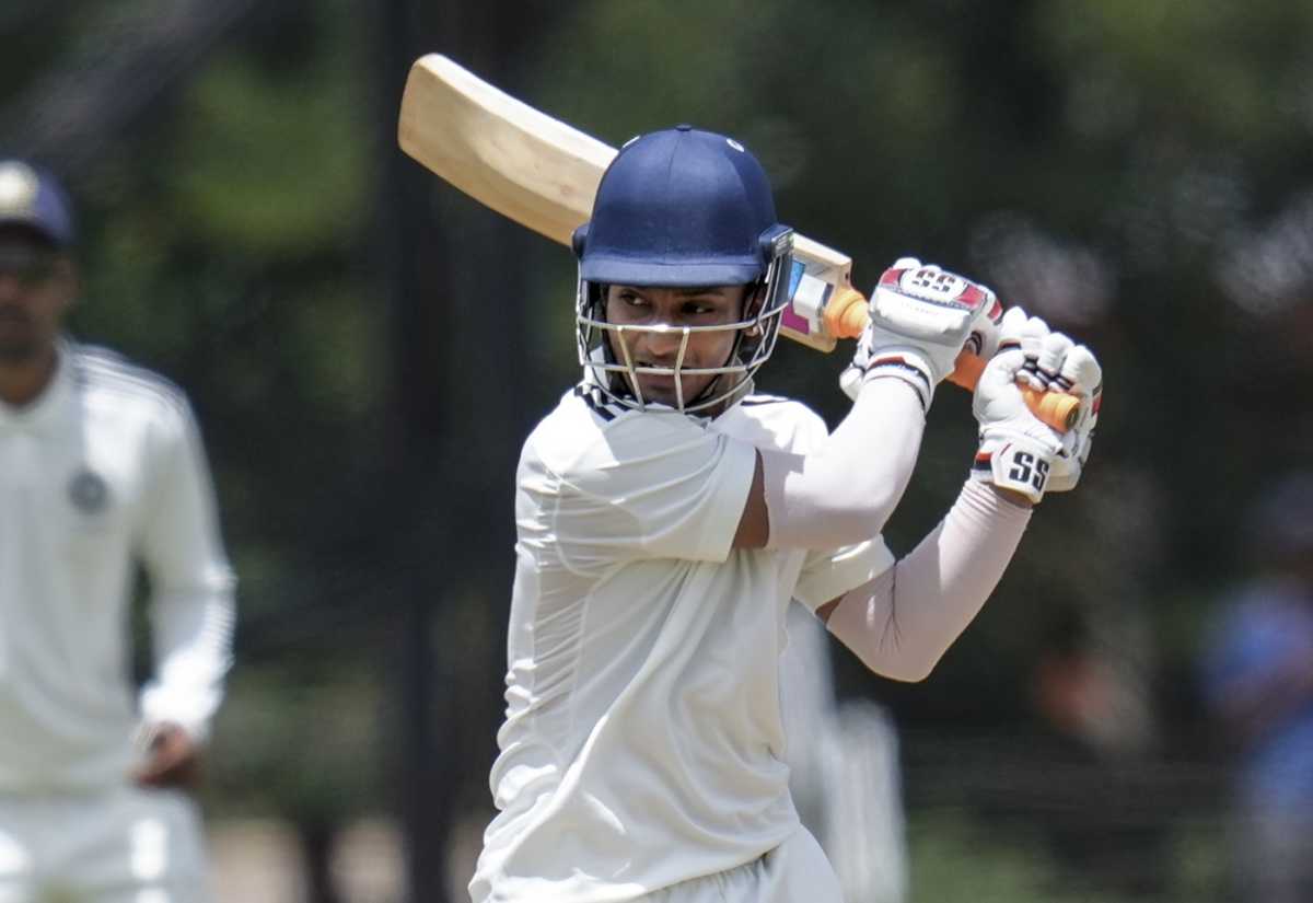 Ayush Badoni hit a quick 40, South Zone vs North Zone, Duleep Trophy semi-final, Bengaluru, 3rd day, September 6, 2025