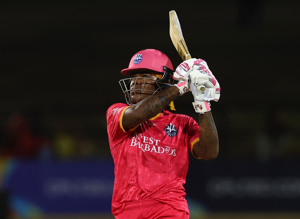 Chinelle Henry launched four sixes, Guyana Amazon Warriors vs Barbados Royals, WCPL, Providence, September 7, 2025