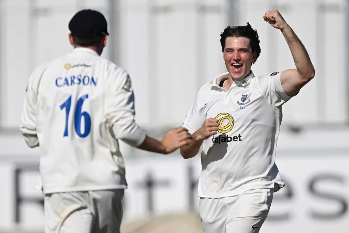 James Coles helped trigger a Hampshire collapse, Sussex vs Hampshire, County Championship, Hove, September 9, 2025