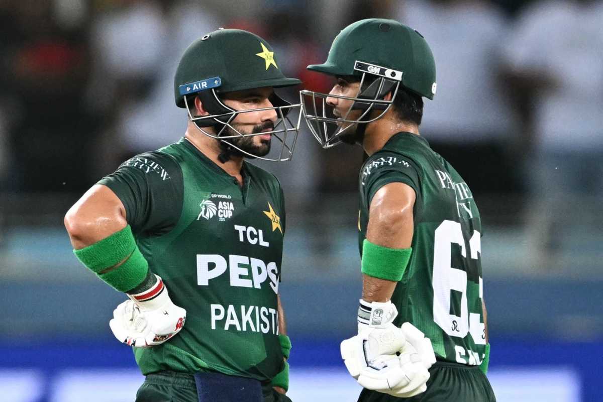 Sahibzada Farhan and Saim Ayub added 72 runs off 49 balls for the second wicket, India vs Pakistan, Super Fours, Asia Cup, Dubai, September 21, 2025