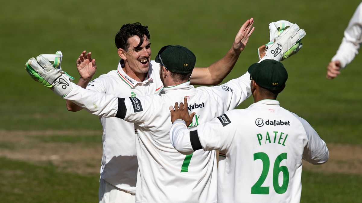 Chris Wright struck in his final appearance before retirement, Northamptonshire vs Leicestershire, County Championship, Wantage Road, September 25, 2025
