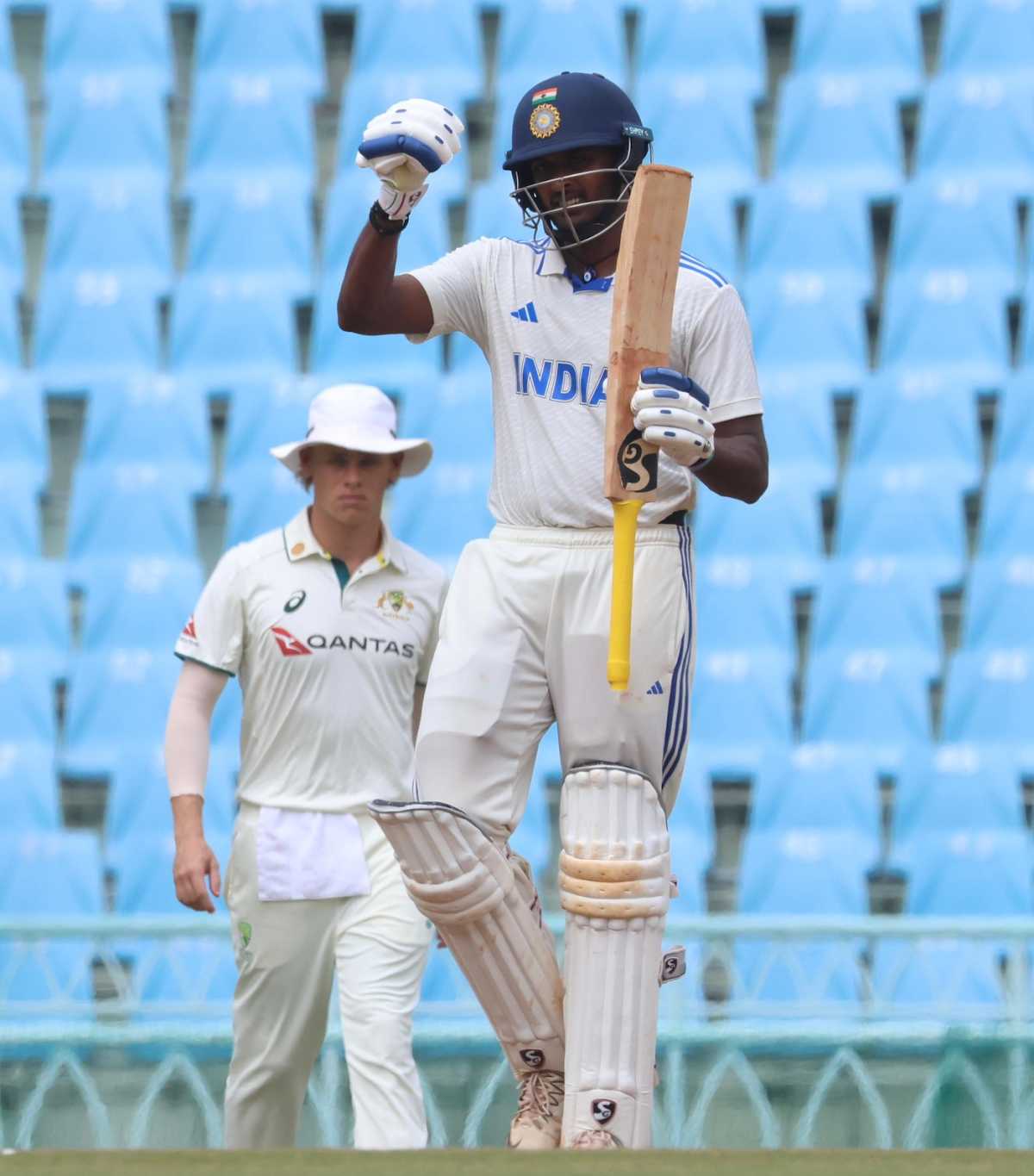 B Sai Sudharsan scored a century but fell soon after, India A vs Australia A, 2nd unofficial Test, 4th day, Lucknow, September 26, 2025