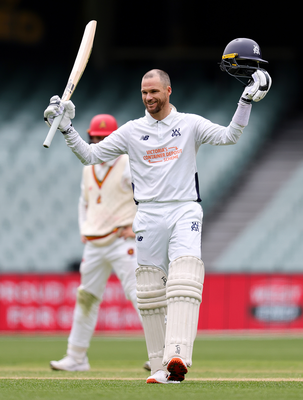 Peter Handscomb's century kept Victoria level on first innings, South Australia vs Victoria, Sheffield Shield, Adelaide Oval, October 6, 2025