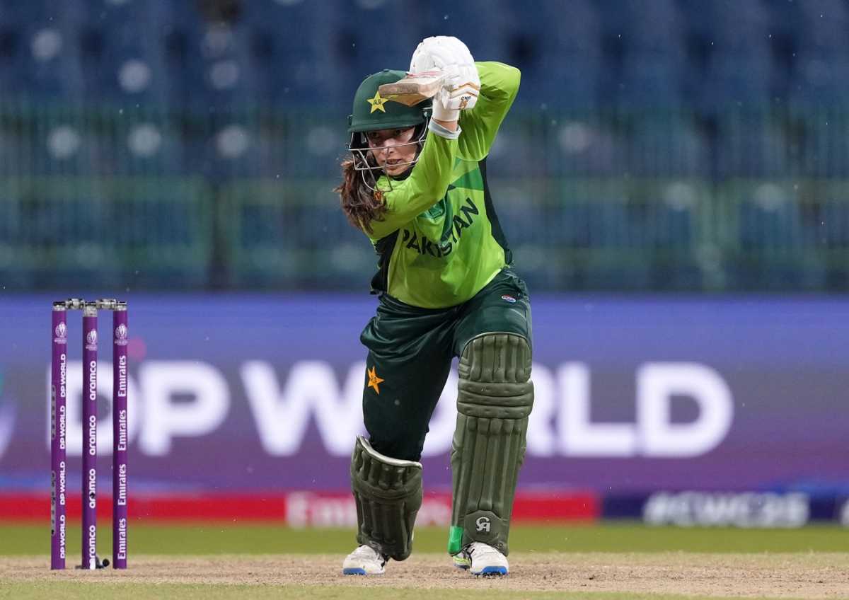 Aliya Riaz stood firm even as Pakistan lost wickets regularly, New Zealand vs Pakistan, Women's World Cup 2025, Colombo, October 18, 2025