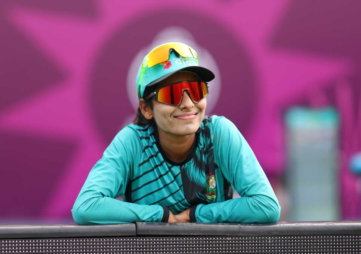 Rabeya Khan was in a relaxed mood during training, Navi Mumbai, October 19, 2025