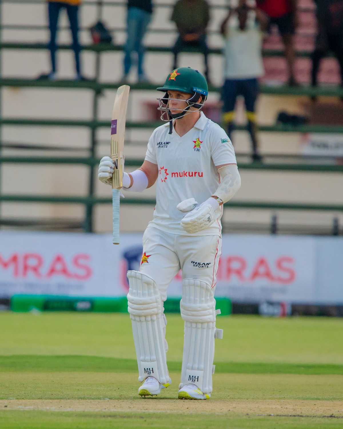 Ben Curran scored a half-century off 108 balls, Zimbabwe vs Afghanistan, only Test, Harare, 1st day, October 20, 2025