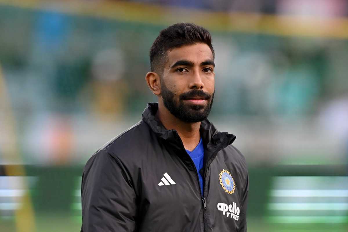Jasprit Bumrah looks on, Australia vs India, 1st T20I, Canberra, October 29, 2025