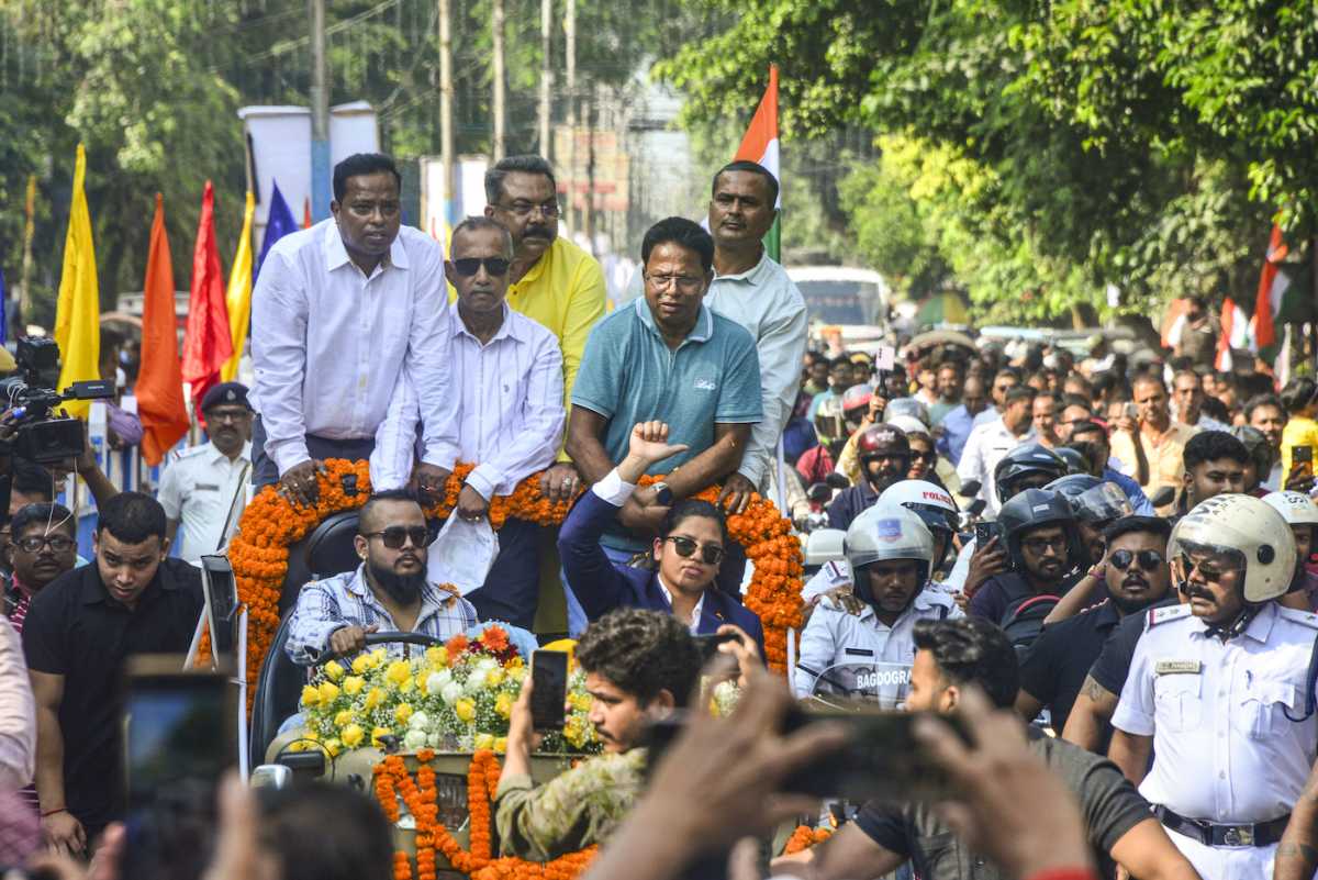 Richa Ghosh ups her coolness quotient upon returning as a World Cup winner, Mohali, November 7, 2025