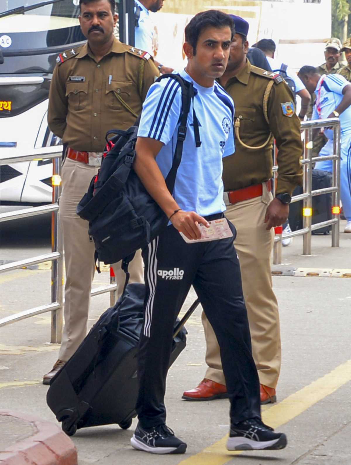 Gautam Gambhir leaves Ranchi, Ranchi, December 1, 2025