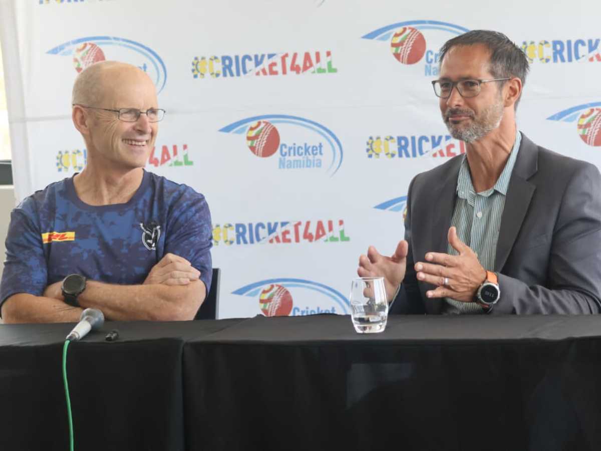 Gary Kirsten is unveiled as a consultant to Namibia's men's national teams, Windhoek, December 6, 2025