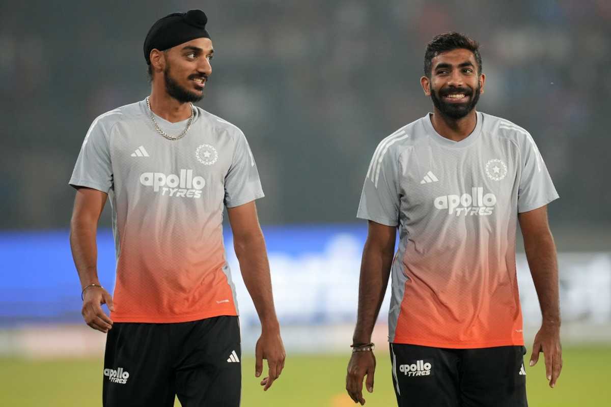 Arshdeep Singh and Jasprit Bumrah were the frontline seamers in India's XI, India vs South Africa, 1st T20I, Cuttack, December 9, 2025