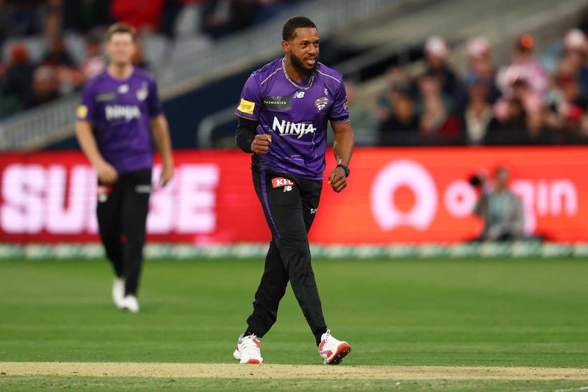 Chris Jordan finished with four wickets, Melbourne Renegades vs Hobart Hurricanes, BBL, Geelong, December 21, 2025