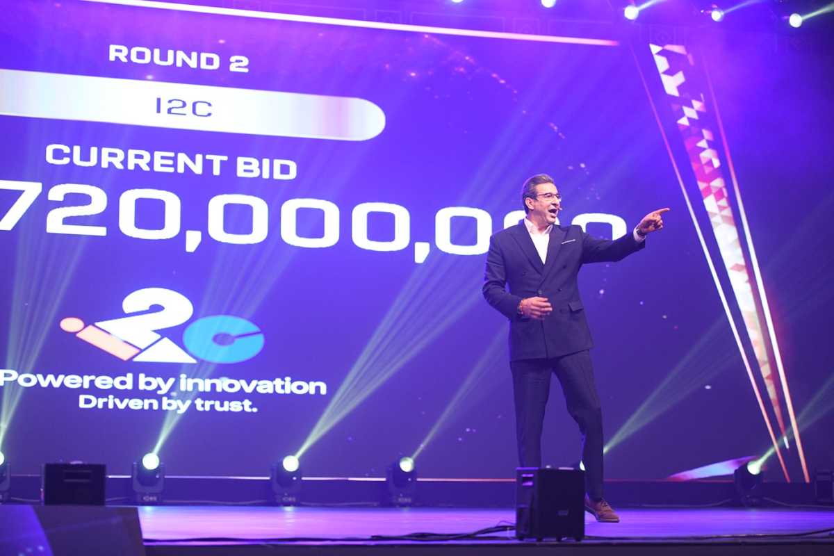 Wasim Akram at the PSL auction, Islamabad, January 8, 2026